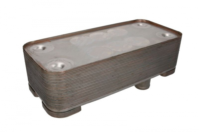 Radiator ulei (177x102x400mm, numar nervuri: 26, la intarder) potrivit MAN TGA, TGS I, TGX I D0836LF41-D3876LF09 04.00- [2]