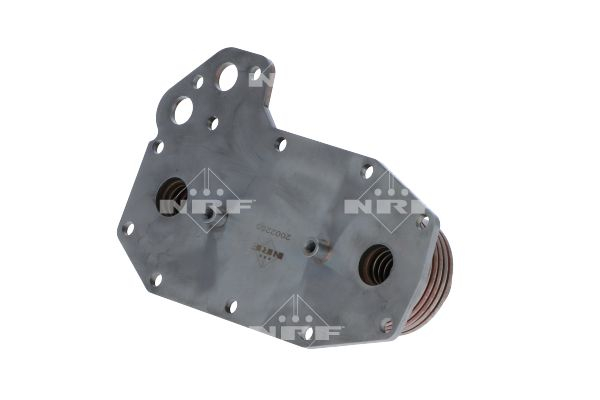 Radiator ulei (220x48x78mm, numar de nervuri: 8) potrivit MERCEDES ATEGO, ATEGO 2, CITARO (O 530), CONECTO (O 345), ECONIC, TOURINO (O 510), UNIMOG, ZETROS OM457.970-OM909.921 01.98-