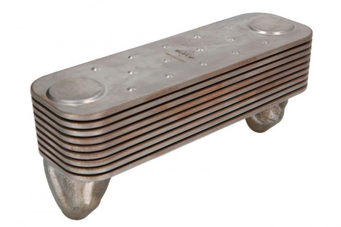 Radiator ulei potrivit MAN EL, HELICON, HOCL, LION'S CITY, LION'S COACH, LION'S COMFORT, LION'S STAR, NG, NL, NÜ, R, SG D0836LFL68-OM457.965 dupa 1973 (250x78x52mm, numar de nervuri: 9) [2]
