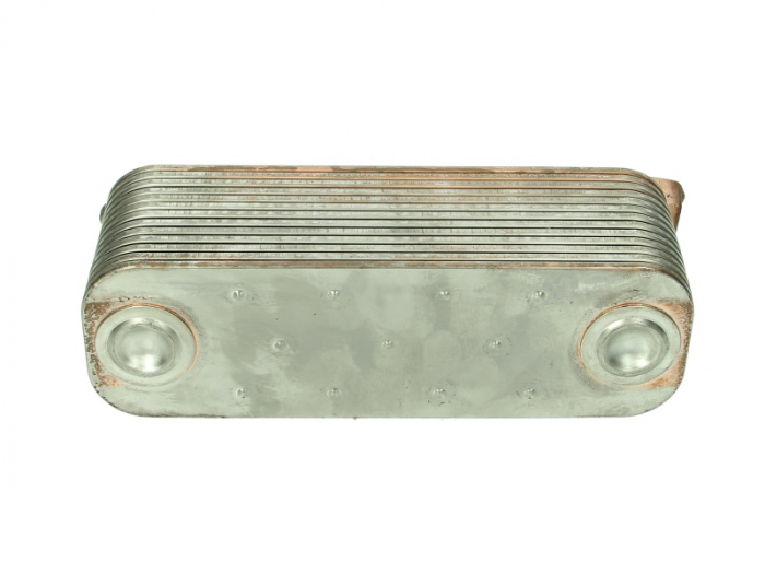 Radiator ulei (250x78x76mm, numar de nervuri: 13) potrivit MERCEDES AXOR, AXOR 2, CITARO (O 530), CONECTO (O 345), MK, O 340, O 403, O 404, SK OM401.972-OM457.981 07.87- [2]