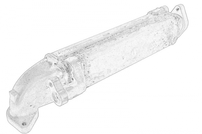 Radiator ulei (422,87x79mm) potrivit JOHN DEERE 6230 PREMIUM, 6330 PREMIUM, 6330 PREMIUM, 6430 PREMIUM, 6530 PREMIUM, 6630 PREMIUM, 6830 PREMIUM, 6930 PREMIUM, 7430 PREMIUM, 7530 PREMIUM [2]