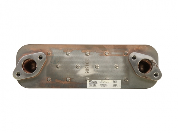 Radiator ulei (61x78x250mm, numar de nervuri: 10) potrivit MAN HOCL, LION  S COACH, TGA, TGS I, TGX I D0836LF41-D2840LF25 12.00-