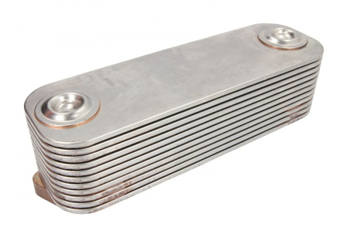 Radiator ulei (78x250x81,3 250mm, numar de nervuri: 11) EURO 4 potrivit MAN FOC, HOCL, LION  S COACH, SL II, TGA, TGM II, TGS I, TGS II, TGX I, TGX II D2066LF01-D2676LOH32 12.00-