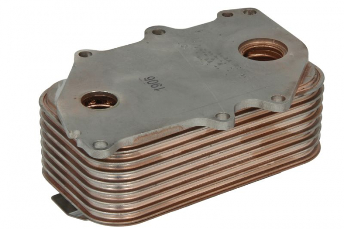 Radiator ulei (78x62x144mm, numar de nervuri: 8) potrivit MAN FOC, HOCL, L2000, LION  S CITY, M 2000 L, M 2000 M, NM, SL II, SU, TGA, TGL I, TGM I D0826LFL03-D0836LOH65 08.93-