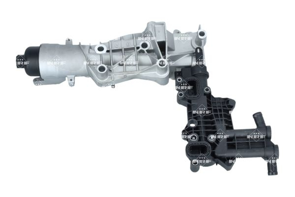 Radiator ulei potrivit MERCEDES C (C205), C T-MODEL (S205), C (W205); RENAULT ESPACE V, FLUENCE, GRAND SCENIC III, GRAND SCENIC IV, KADJAR 1.6D dupa 2011 (cu carcasa filtru ulei) [3]