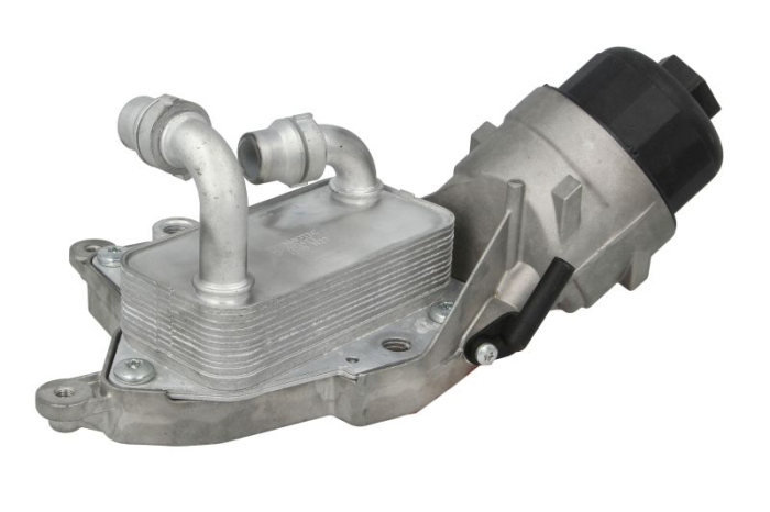 Radiator ulei (cu garnitura filtru ulei) potrivit ALFA ROMEO MITO; FIAT BRAVO, BRAVO II, DOBLO, DOBLO CARGO, GRANDE PUNTO, LINEA, PUNTO EVO; LANCIA DELTA III; OPEL COMBO TOUR, COMBO MINIVAN 1.6D 09.07