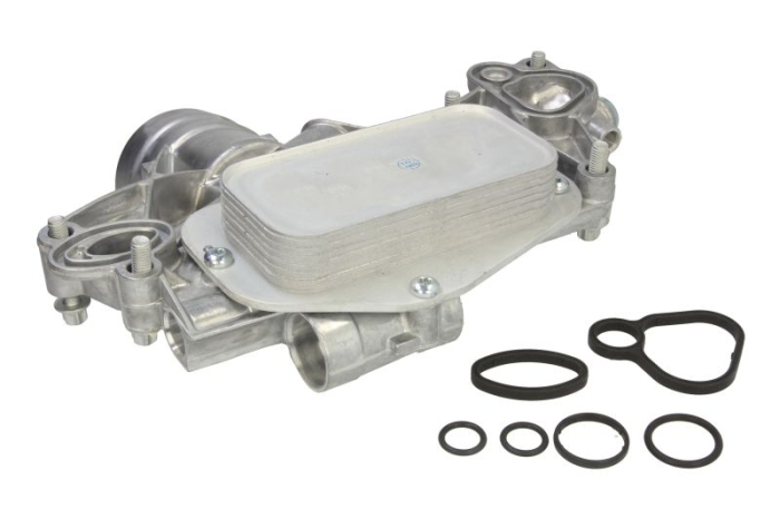 Radiator ulei (cu garnitura filtru ulei) potrivit OPEL ASTRA H, ASTRA H GTC, ASTRA J, ASTRA J GTC, CORSA D, CORSA E, INSIGNIA A, MERIVA A, ZAFIRA B, ZAFIRA B MINIVAN, ZAFIRA C 1.6 1.6CNG 09.05-