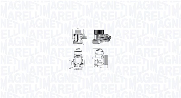 Radiator ulei potrivit AUDI A1, A3, A4 ALLROAD B8, A4 B8, A5, A6 C7, Q3, Q5, TT; SEAT ALHAMBRA, ALTEA, ALTEA XL, EXEO, EXEO ST, IBIZA IV, IBIZA IV SC, IBIZA IV ST 1.2D 1.6D 2.0D 05.03-