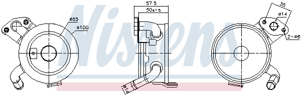 Radiator ulei potrivit LEXUS RX 3.5H 09.12-10.15 [3]
