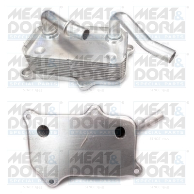 Radiator ulei potrivit MERCEDES C (CL203), C T-MODEL (S202), C T-MODEL (S203), C (W202), C (W203), CLK (A208), CLK (A209), CLK (C208), CLK (C209), CLS (C219), E T-MODEL (S210) 11.0D-7.2D 06.95-