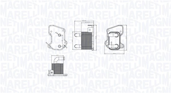 Radiator ulei potrivit OPEL ASTRA H, ASTRA H GTC, ASTRA H/KOMBI 1.7D 2004-2010 [2]