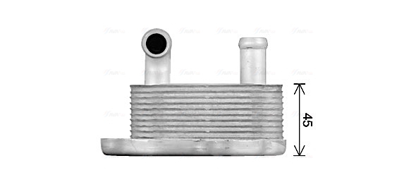 Radiator ulei potrivit OPEL ASTRA H, ASTRA H GTC, ASTRA H/KOMBI, MERIVA A 1.7D 09.03-10.10 [2]