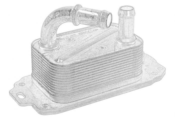 Radiator ulei potrivit OPEL ASTRA K, INSIGNIA B, INSIGNIA B GRAND SPORT 1.5D 08.19-