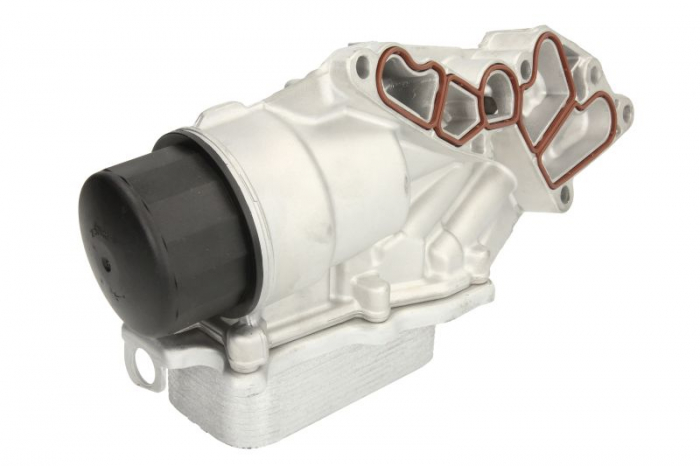 Radiator ulei termoflot cu carcasa filtru ulei potrivit MERCEDES C (CL203), C T-MODEL (S203), C T-MODEL (S204), C (W203), C (W204), CLC (CL203), CLK (A209), CLK (C209), CLS (C219), E (A207) 2.5-5.5 06 [2]