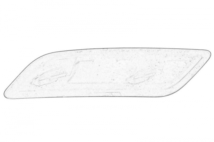 Reflector Inferior/Spate Dreapta potrivit FORD FOCUS II, FOCUS II/KOMBI, S-MAX; FORD USA FOCUS 07.04-12.14 [2]