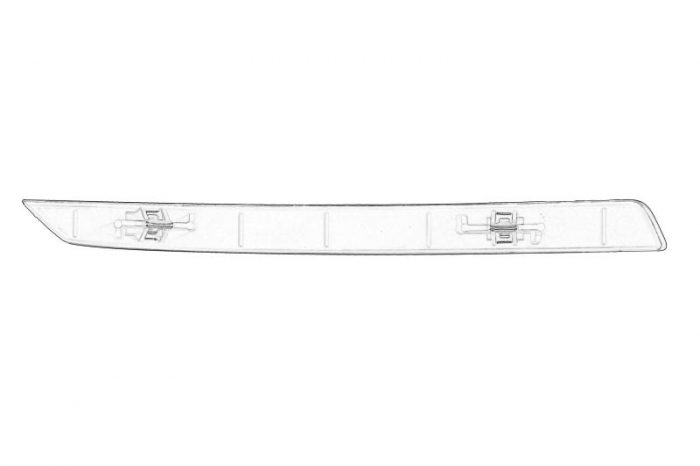 Reflector Spate Dreapta potrivit BMW 5 (F11) 11.09-02.17 [2]