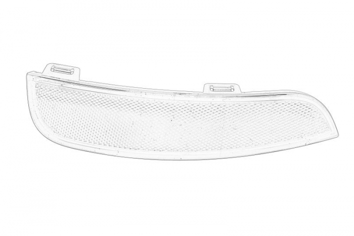Reflector Spate Stanga (degajare) potrivit VOLVO S40 II, V50 01.04-12.12