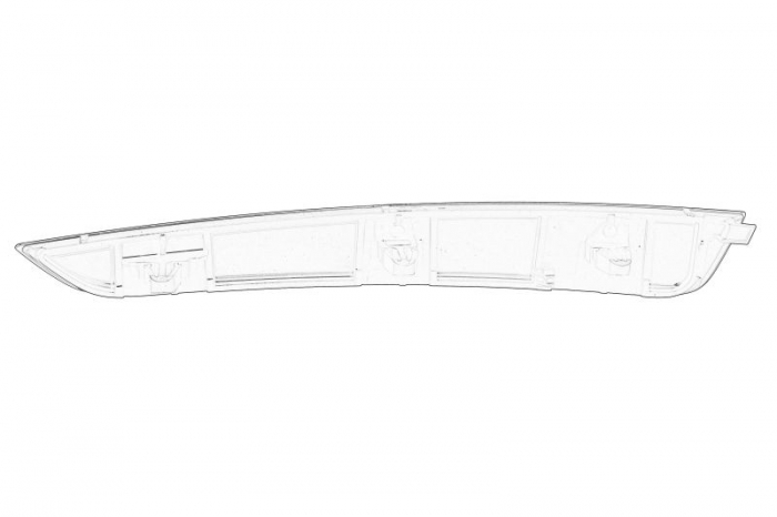 Reflector spate stanga potrivit SKODA FABIA III, Hatchback 03.18-06.21 [2]