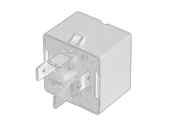 Releu ventilator radiator potrivit CITROEN BERLINGO, BERLINGO MULTISPACE, C2, C3 I, C3 PLURIEL, C4 I, C4 PICASSO I, C5 I, C5 II, C5 III, C6, C8; PEUGEOT 106 II, 2008 I 1.0-Elec - (35 amp; verde; pentr [2]