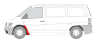 Segment reparatie aripa Stanga (partea din spate) potrivit MERCEDES V (638/2), VITO (W638) 01.97-12.03 [3]