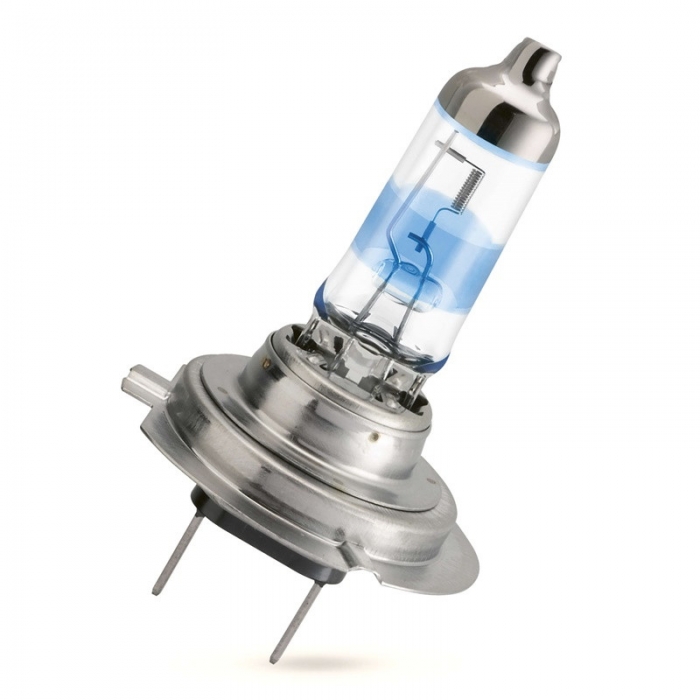 Set 2 Becuri auto far halogen Philips H7 RacingVision +150% 12V 55W [2]