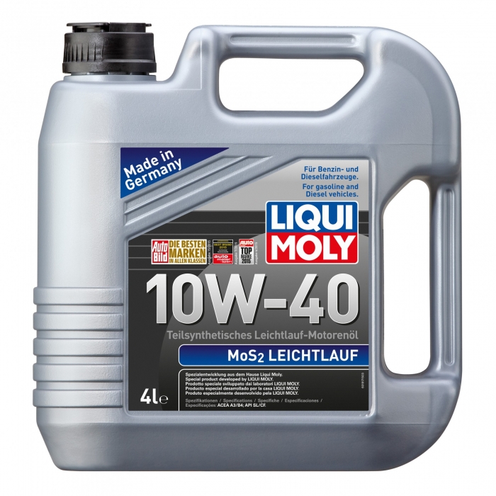 Ulei de motor Liqui Moly Leichtlauf cu MOS2 10W-40 4L