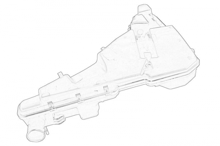 Rezervor spalator potrivit AUDI Q5 FY, Q5 FYT 01.17-
