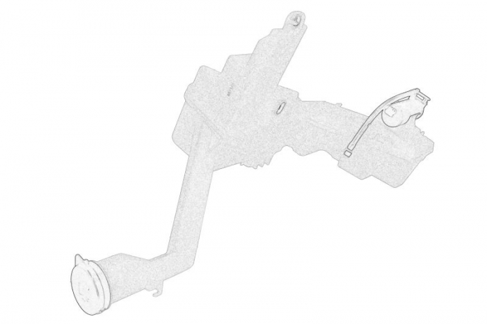 Rezervor spalator potrivit PEUGEOT 508 I 11.10-09.14