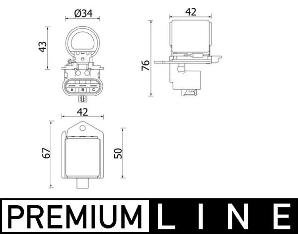 Rezistenta ventilator potrivit OPEL CORSA D 1.4 1.4LPG 07.06-08.14