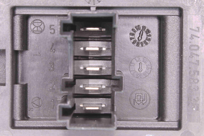 Rezistor ventilator habitaclu potrivit CITROEN XSARA 1.4-2.0D 04.97-08.05 [4]