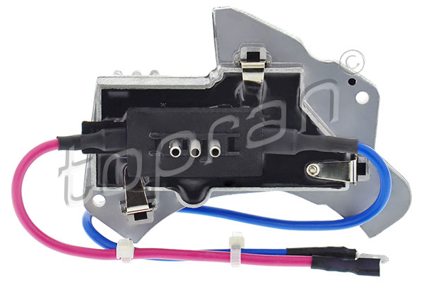 Rezistor ventilator habitaclu potrivit MERCEDES C T-MODEL (S202), C (W202), CLK (A208), CLK (C208), E T-MODEL (S210), E (W210), SLK (R170) 1.8-5.0 03.93-04.04