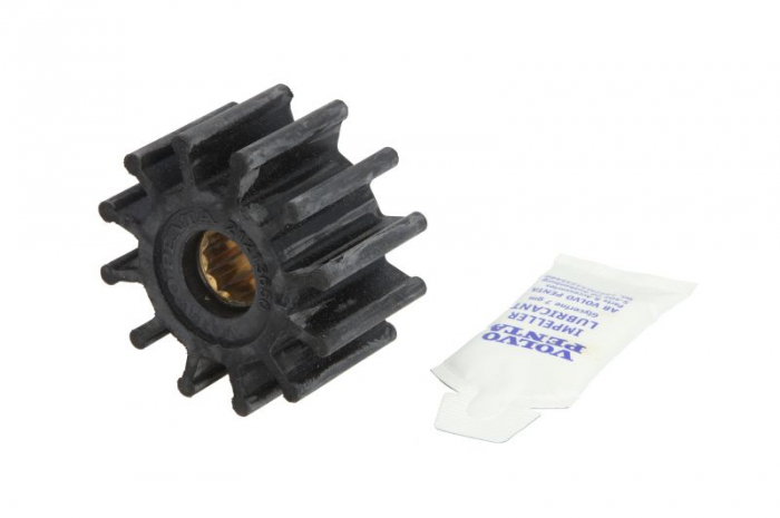 Rotor pompa apa VOLVO PENTA 3.0GL, 3.0GS, 4.3GL, 4.3GXI, 4.3OSI, 5.0GXI, 5.0FL, 5.7GL, 5.7GXI, 8.1GI, AQ225, 57x31x15 mm