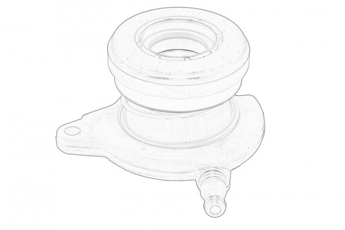 Rulment arbore ambreiaj potrivit VOLVO S60 II, S80 II, V60 I, XC40, XC60 I, XC70 II, XC90 II 2.0D 09.13-12.21