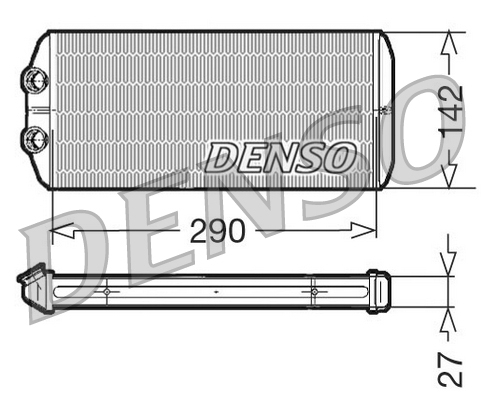 Schimbător caldura habitaclu potrivit CITROEN BERLINGO, BERLINGO MULTISPACE, C4 GRAND PICASSO I, C4 PICASSO I, XSARA PICASSO; PEUGEOT 407, PARTNER, PARTNER ORIGIN, PARTNER TEPEE 1.2-2.0D dupa 1998 [2]