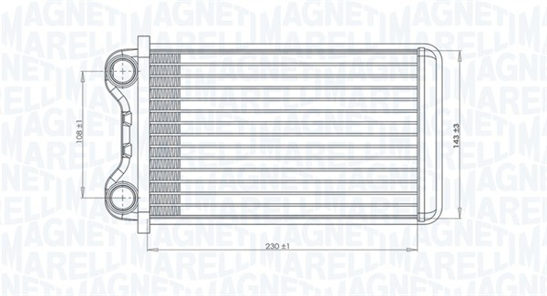 Schimbator caldura incalzire habitaclu potrivit AUDI A4 B6, A4 B7; SEAT EXEO, EXEO ST 1.6-4.2 11.00-05.13 [2]