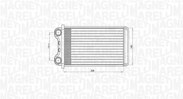 Schimbator caldura incalzire habitaclu potrivit AUDI A4 B6, A4 B7; SEAT EXEO, EXEO ST 1.6-4.2 11.00-05.13 [3]