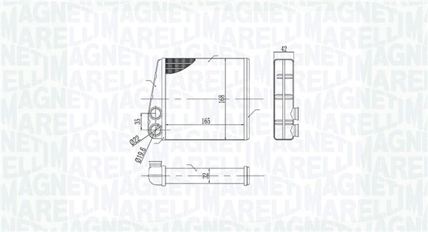 Schimbator caldura incalzire habitaclu potrivit NISSAN MICRA C+C III, MICRA III, NOTE, NV200, NV200 EVALIA 1.0-1.6 01.03-