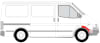 Segment reparatie aripa fata dreapta fata dreapta/interior FORD TRANSIT intre 1991-1994 [3]
