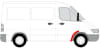 Segment reparatie aripa fata dreapta partea din spate MERCEDES SPRINTER; VW LT intre 1995-2006 [5]