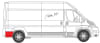 Segment reparatie aripa fata dreapta potrivit CITROEN JUMPER; FIAT DUCATO; PEUGEOT BOXER 04.06-08.14 [3]