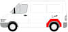 Segment reparatie aripa spate partea stanga/dreapta exterior MERCEDES SPRINTER; VW LT intre 1995-2006 [3]