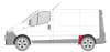 Segment reparatie aripa Spate Stanga (inainte de roata, model scurt) potrivit NISSAN PRIMASTAR; OPEL VIVARO A; RENAULT TRAFIC II [3]