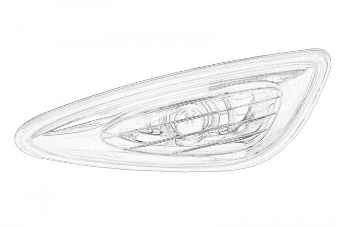 Semnalizator Dreapta (transparent, WY5W) potrivit KIA CEED 1.0 1.4 1.6D 03.18- 06.18-