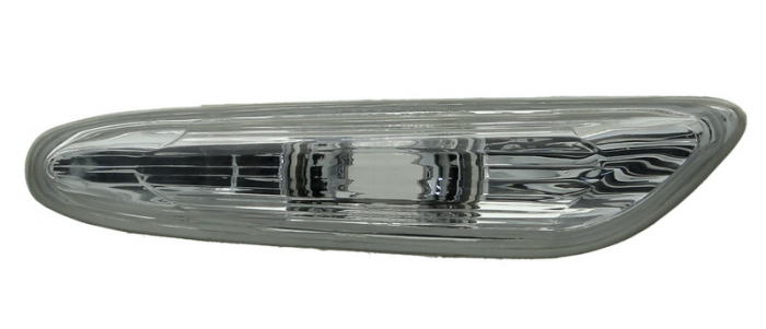 Semnalizator fata Stanga (alb transparent) potrivit BMW 1 (E81), 1 (E82), 1 (E87), 1 (E88), 3 (E90), 3 (E91), X1 (E84) 1.6-4.4 06.04-06.15 01.04-