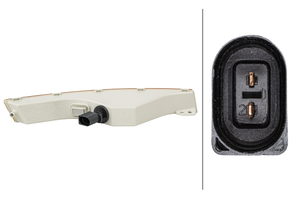 Semnalizator fata Stanga (galben, H21W) potrivit VW PASSAT B6 1.4-3.6 03.05-10.11 03.05-11.10 [4]