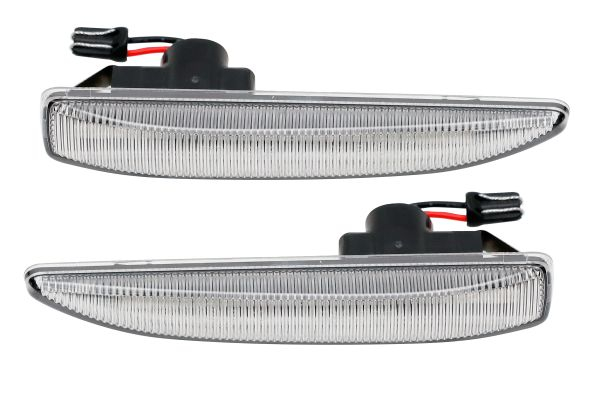 Semnalizator lampa lateral stanga dreapta transparent, LED, dinamic potrivit BMW 7 E65, E66, E67 3.0-6.0 2001-2008