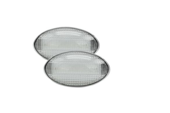 Semnalizator lampa lateral stanga dreapta transparent, LED potrivit MINI R50, R53, R52 1.4D 1.6 2001-2008