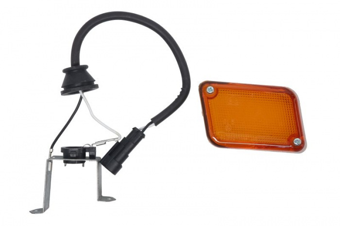 Semnalizator lateral dreapta (R10W, cu bec) potrivit IVECO EUROTECH MH, EUROTECH MP, EUROTECH MT 01.92-