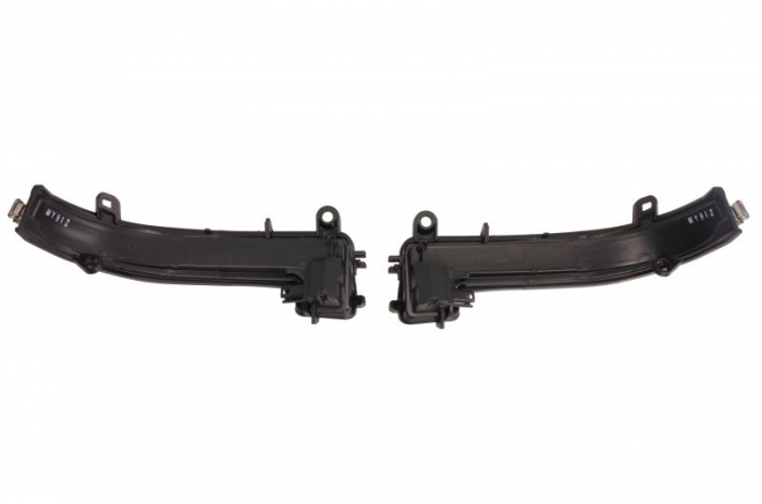 Semnalizator lateral oglinda stanga/dreapta LED, negru versiune, dinamic, set BMW Seria 1 F20, F21, 2 F22, F23, F87, 3 F30, F31, F80, 4 F32, F33, F82, F83, X1 F48 dupa 2010 [2]