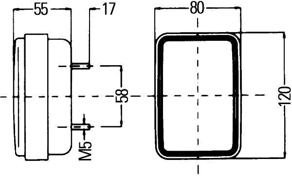 Semnalizator lateral stanga/dreapta (culoare sticla: portocaliu) DEUTZ FAHR AGROSTAR / AGROSTAR DX 1990-1996 [2]